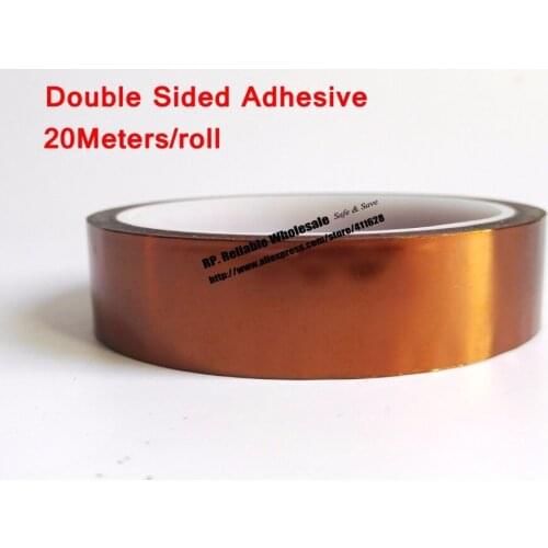 145mm*20M 0.1mm Thick, Heat Withstand, Two Face Adhension Tape, Polyimide Film for Lithium Battery Polarity Protection