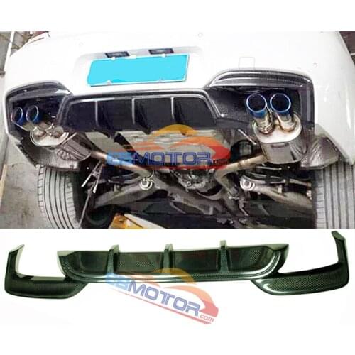 Real Carbon Fiber Rear Lip diffuser for BMW F06 F12 F13 Bumper 2012UP B203
