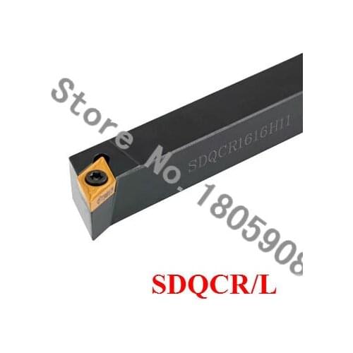 1PCS SDQCL SDQCR1010H07 SDQCR1212H07 SDQCR1616H07 SDQCR1212H11 SDQCR1616H11 SDQCR2020K11 SDQCR2525M11 CNC Turning Holder Tools