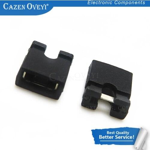 1000pcs/lot 2.54mm Circuit Board Jumper Cap Shunts Short Circuit Cap Computer Jumpers Shunt Cap In Stock