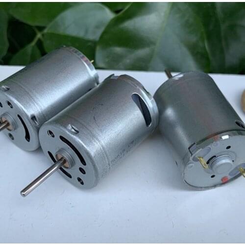 Micro RK370-5132 DC 3V-7.4V 6V 13500RPM-33000RPM Electric Motor High Speed Large Torque Motor DIY Toy Car Ship Model Water Gun