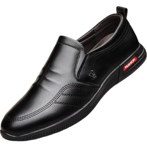Soft Leather Men Shoes Genuine Leather Leather Shoes Casual Slip On Loafers Men Moccasins Driving Shoes 2022 All-Match Footwear