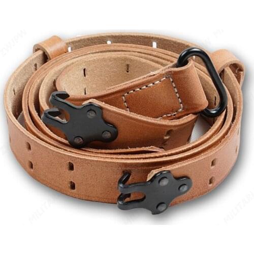 WWII US Army M1 Military Gun Strap Kit Garand Rifle M1907 GARAND Leather Sling - World military Store