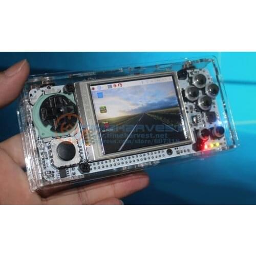 PiX Portbable Horizontal Ver. Pocket mini arcade game 2.8' HD LCD Raspberry Pi + 32G card it need booking & available in 20 days
