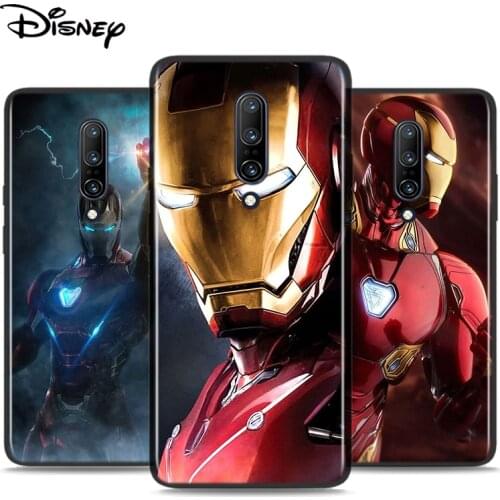 Silicone Cover Marvel Iron Man For OnePlus Nord N10 N100 8T 7T 6T 5T 8 7 6 Pro Plus 5G Phone Case Shell