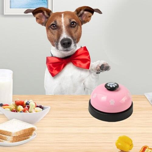 Dog Training Bell Pet Potty Training Bells With Non-Skid Rubber Base Pet Toy Pet Gift Pet Training Toy Accessories 8 Colors