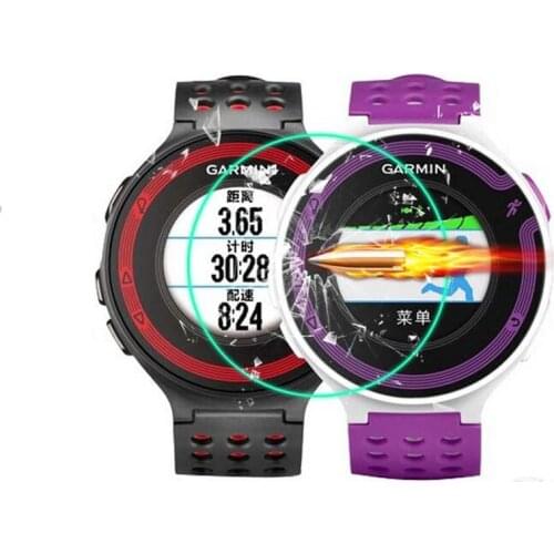 Ultra Clear Tempered Glass Protective Film Guard For Garmin Forerunner 220 Smart Watch Toughened Display Screen Protector Cover