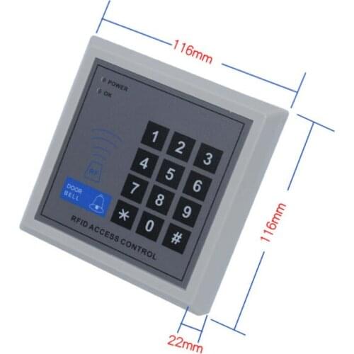 Smart Electronic Entrance Guard System Card Password Door Iron Two-Door Entrance Guard All-in-one IC Entrance Guard Controller