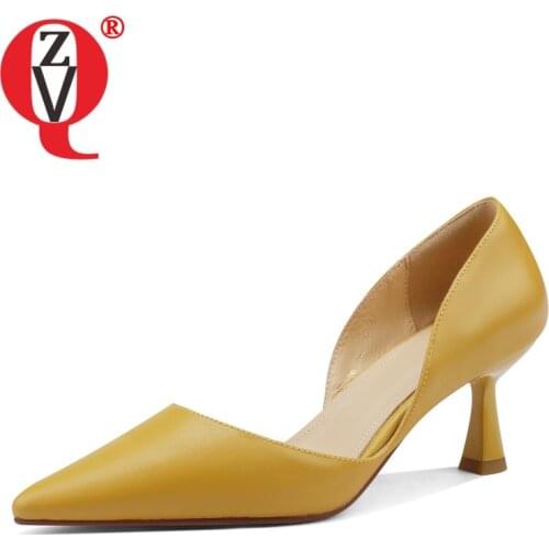 Замшевые туфли-лодочки ZVQ China At AliExpress