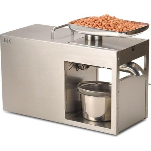 220V/110V Heat and Cold home oil pressers machine peanut cocoa soy bean olive oil press machine sunflower seeds oil extractor