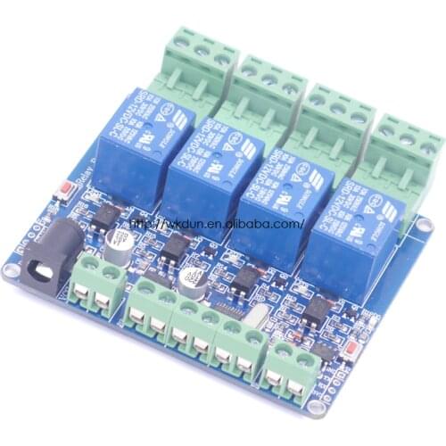 12V 4 Channel Relay Module + STM8S103 for Arduino ARM PIC AVR DSP Electronic 12V 4 Channel Relay