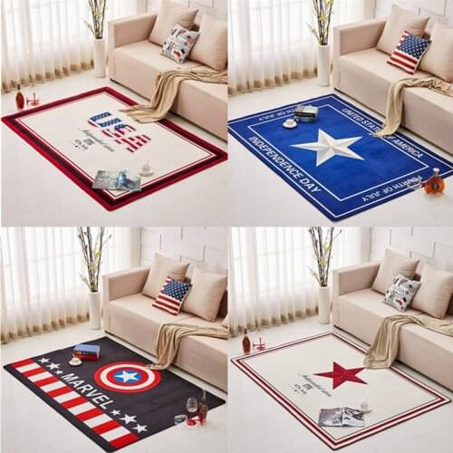 American rug modern minimalist personalized creative mat living room coffee mat study balcony bedroom m arvel usa carpet pad