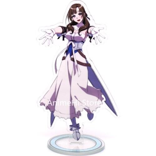 Anime Oosuki Mamako Action Figure Cosplay Toys Latina Azuma Sara Acrylic Figures Stand Model Dolls 15cm