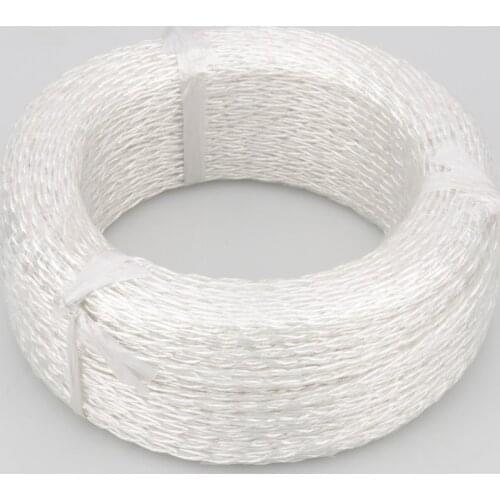 Audiocrast 3AG Silver Plated Audio Wire For DIY RCA Analogue interconnect cable Balanced Cable HI-End HIFI Bulk Wire