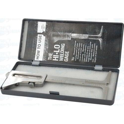 Large and low Gauge Weld Seam Wrong Side Ruler Wrong Tape Welding Rule Height Inspection