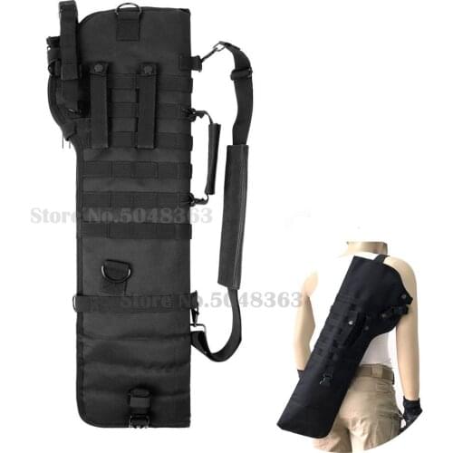 Tactical Rifle Scabbard Case Shotgun Shoulder Carry Bag Hunting Gun Holster Airsoft Gun Backpack