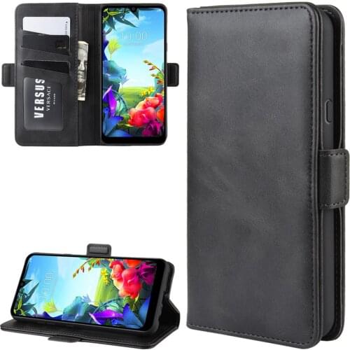 Case For LG K40S Leather Wallet Flip Cover Vintage Magnet Phone Case For LG K40S Coque