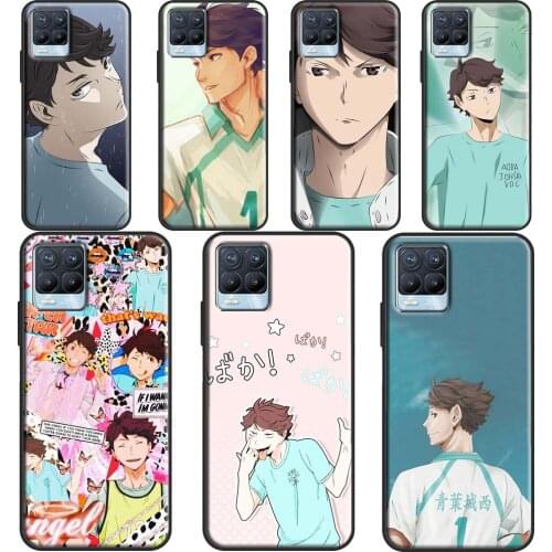 Oikawa Tooru Haikyuu For OnePlus 9 Pro 8 Pro 8T 9R Case For Realme GT Neo 6 7 i 8 Q3 Pro C21 C15 C11 C3 Coque
