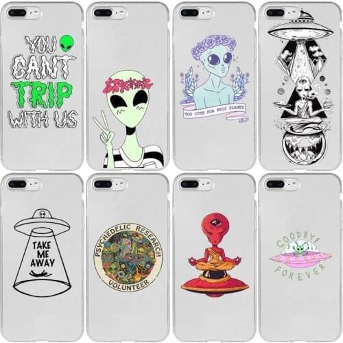 Trippy Tie Dye Peace Alien UFO Cover Case for Xiaomi Note 10 9 8 SE 9T Pro Lite Explorer
