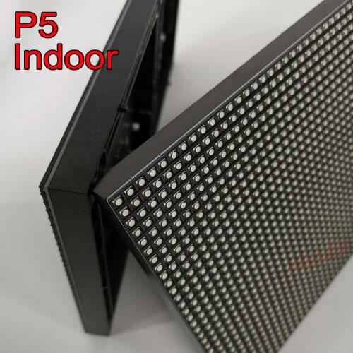 Cheap Indoor Full Color Small LED Display Unit Board 320X160mm Size P5 LED Matrix Screen TV Module SMD2121 Hub75 Interface