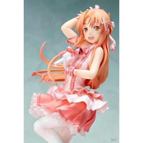 23cm Japanese original anime figure Sword Art Online Yuuki Asuna action figure collectible model toys for boys