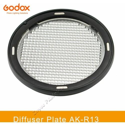 AK-R13 Diffuser Plate Compatible with Godox V1 Flash Series V1-S V1-C V-1N use with Godox H200R Round Flash Head AD200 Pro AD200
