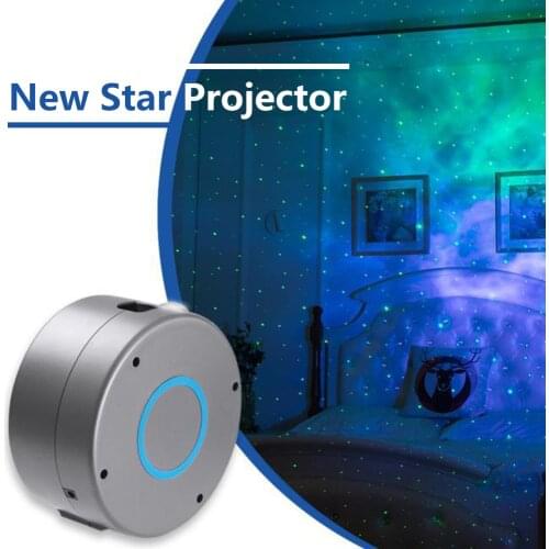 Galaxy Projector Speaker Night Light Rotating Starry Sky Projector Remote Control Children Bedroom Star Night Lamp