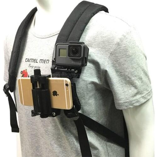 360 Degree Rotary Backpack Bag Clip Hat Fast Clamp Mount For Mobile Phone GoPro Hero 9/8/7/6/5/4/3+ SJCAM YI 4K Action Camera