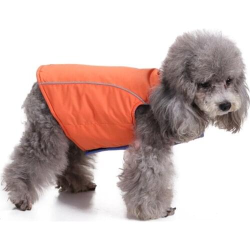 Dog Jacket Jas Hond Dogs Clothes Manteau Chihuahua Vetement Chien Hiver Warm Pug French Bulldog Clothing Harness Costume