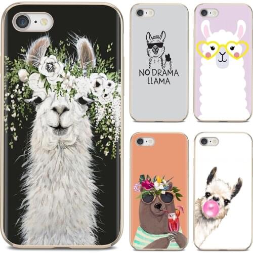Lama Llama Alpacas Soft TPU Phone Case For Huawei Y6 Y5 2019 For Xiaomi Redmi Note 4 5 6 7 8 Pro Mi A1 A2 A3 6X 5X 7A