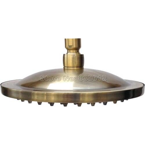 8 Inch Rainfall Shower Head Rainfall Bathroom Top Sprayer Antique Bronze Rain Showerhead th001