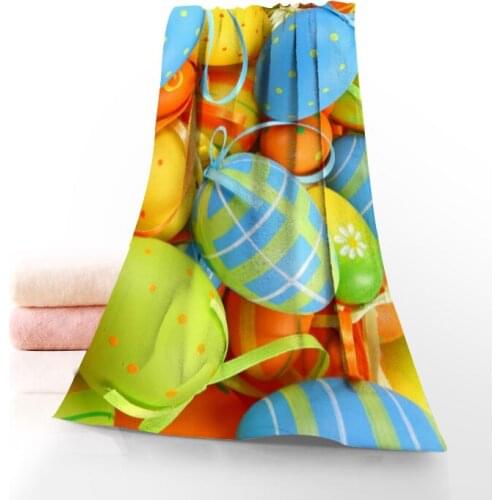 Hot Sale Custom Easter 35x75cm Fitness Sports Towel Portable Quick-Drying Towel Yoga Outdoor Microfiber Sports Towel