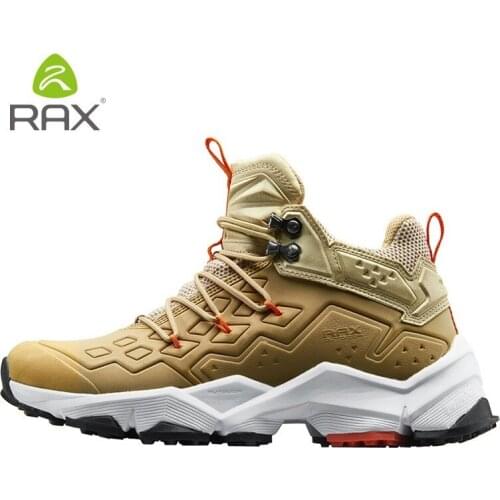 Rax Mens Women Breathable Hiking Shoes Outdoor Sports Shoes Unisex Professional Walking Trail Mountaineering Sneakers D0518