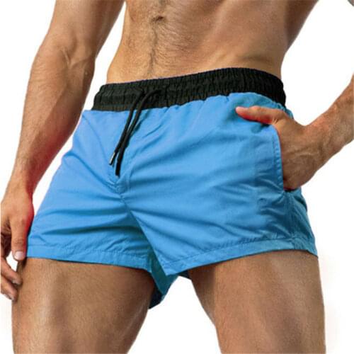 SS COLOR FISH Men's Sports Swimming Trunks