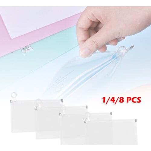 Portable Storage Bag for Mouth Cover Face Cover Organizer Holder with Zipper for Stationery Office Supplies