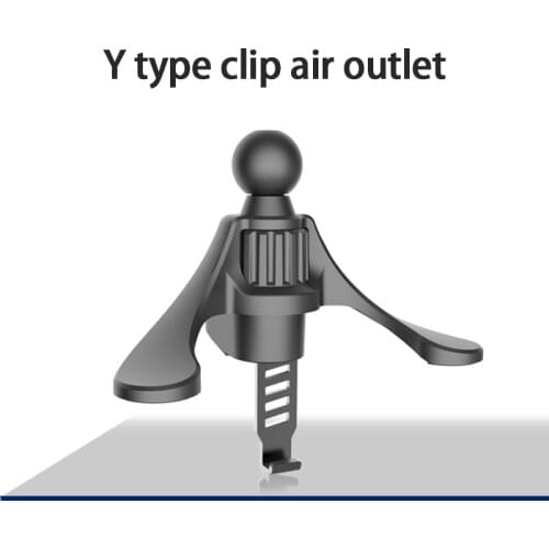 Car Clip Air Vent Mount Car Holder Bracket Gravity Stand Car Charger Adapter Magnet Bracket Holders Support 13/15/17mm Ball Head