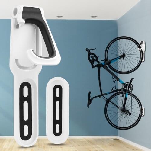 Bike Wall Hanger Hook Holder Vertical Indoor Storage Mount Fashionable MTB Mountain Bicycle Storage Rack Hanger Stand