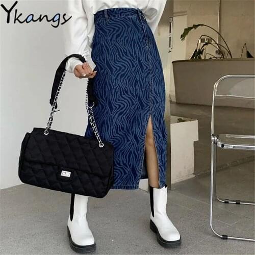 YKANGS Denim Skirts For Women