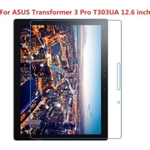 9H Front Premium tablet Tempered Glass Screen Guard Protector Film For Asus Transformer 3 Pro T303UA 12.6 inch laptop screen