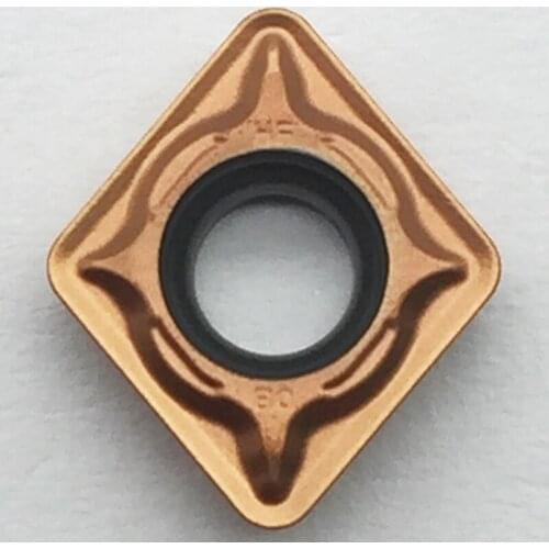 10pcs CCMT060208 AHF YB9320 EM YBG205 HM YBC252 tungsten Carbide Cutting tools turning insert blade CCMT 060208