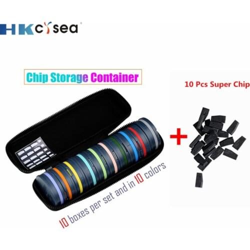 2M2 Magic Tank Chip Storage Container Box Transponder Box with 10pcs XT27 VVDI Super Chip