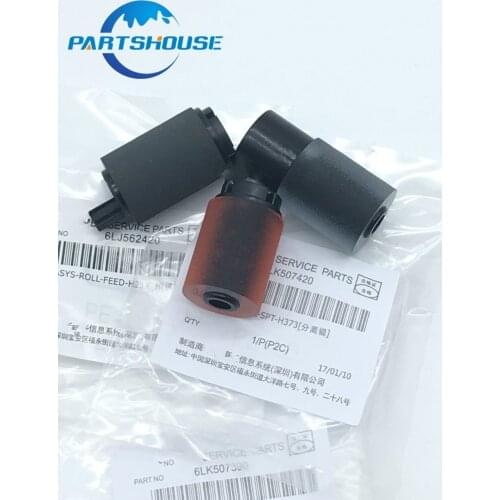 2Set Original Paper pick up roller kit 6LK507420 6LK507390 S6LJ562430 For Toshiba 2008A 2508A 3008A 3508A 4508A 5008 Feed Roller