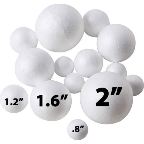 240 Pieces Styrofoam Balls Craft Foam Balls Foam Craft Balls Foam Balls For Arts and Crafts DIY Craft For Home, School Craft