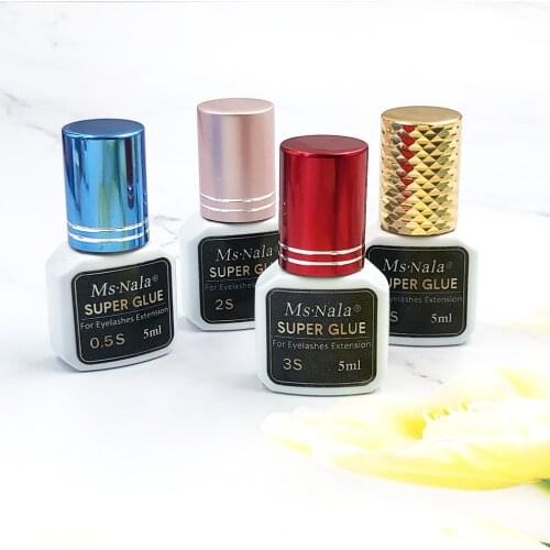 5 ML Eyelash Glue 0.5/1/2/3 Seconds Fast Dry Eyelashes Extension Mink Lashes Glue No Irritant Adhesive Long Time Retention