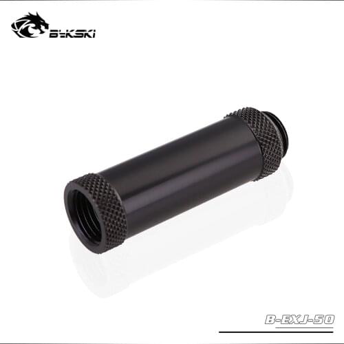 BYKSKI G1/4" (Extend 50mm) Female to Male interface Thread Straight Docking Seat Tube M to F Lengthen 50mm Accessories Fitting