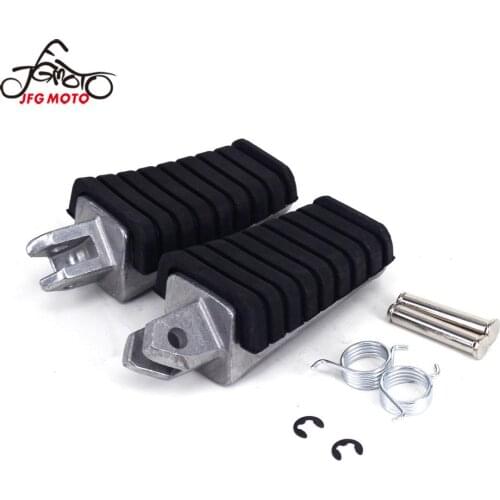 For YAMAHA Virago XV125 XV250 XV400 XV535 XV750 XV1100 XVS125 XVS400 XVS650 V-MAX1200 Motorcycle Footrest Footpegs Foot Pegs