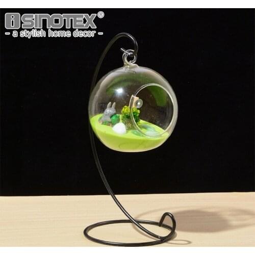 DIY Planting Hydroponic Plant Flower Container Hanging Glass Vase Home Garden Decor Terrarium Home Desk Decoration 8 Sizes