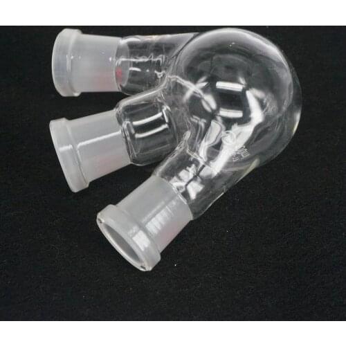 100ml Laboratory Borosilicate Glass 24/29 Joint Glass Flask round bottom with three necks