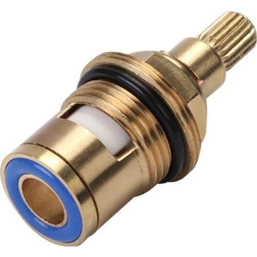 Brass Ceramic Tap Valve Faucet Cartridge Bathroom Hot Cold Water Mixer Valve