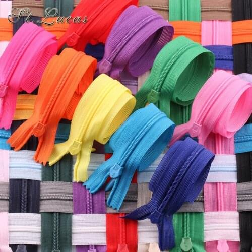 Wholesale 20pcs/lot Invisible zipper 25cm/40cm/60cm Back cushion Skirt Hidden 3# Nylon Zipper for sewing/Garment accessories DIY
